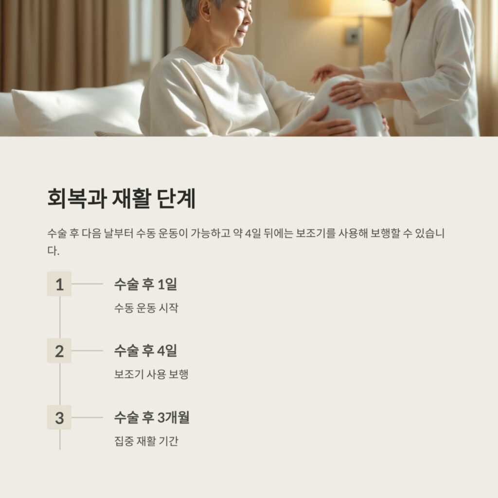 회복과 재활 단계