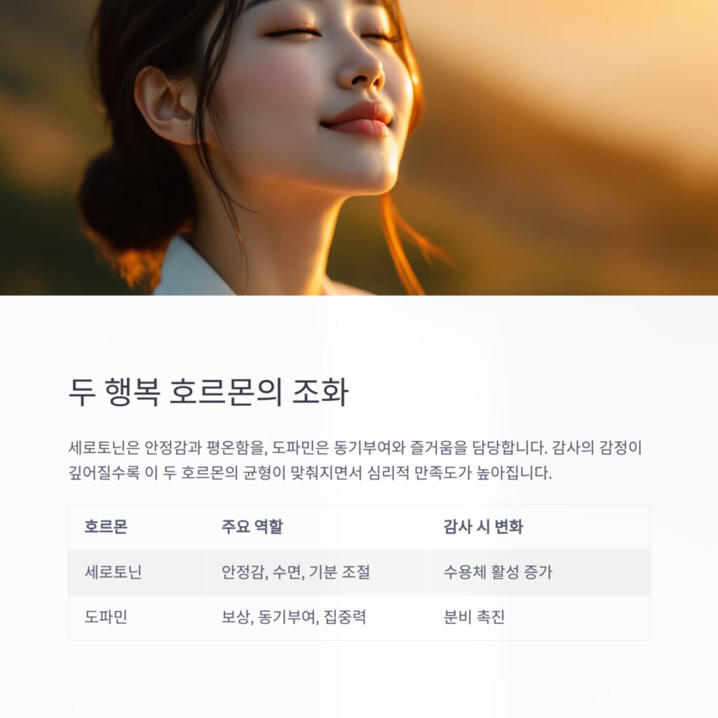 눈을 감고 미소짓는 여인