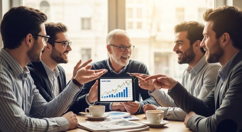 토론중인 주식 전문가들