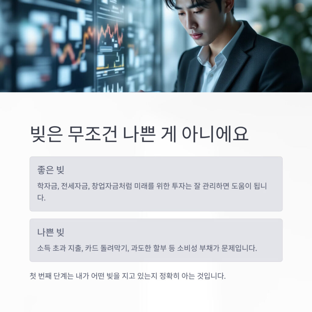 빚은 무조건 나쁜게 아니다.