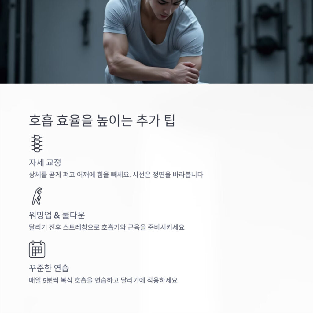 호흡 효율을 높이는 추가 팁