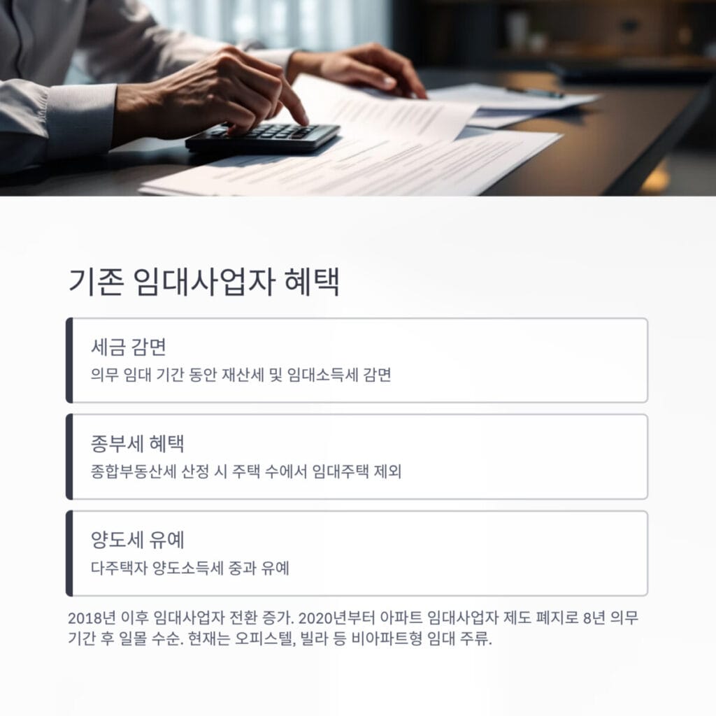 기존 임대사업자 혜택