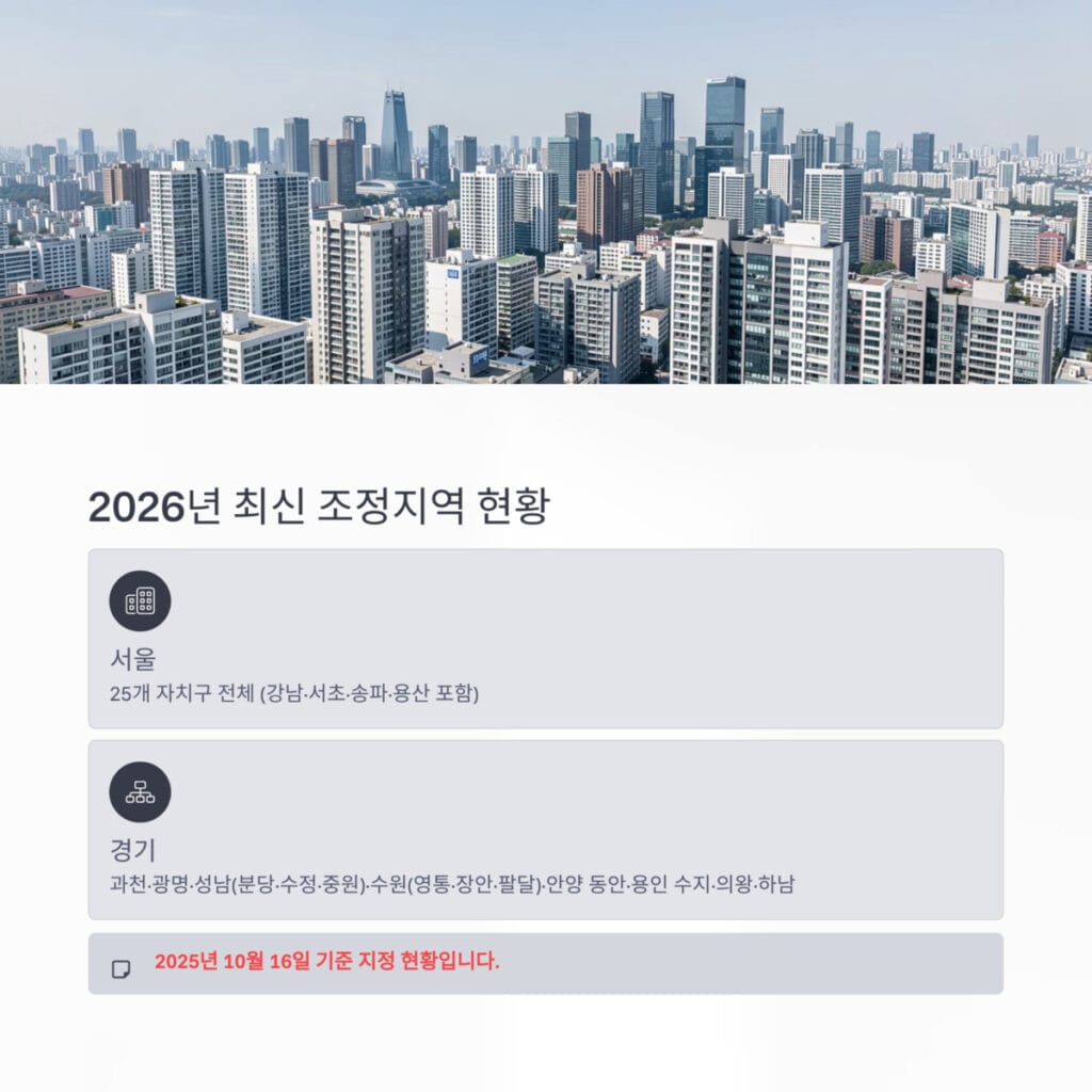 조정지역 비조정 지역