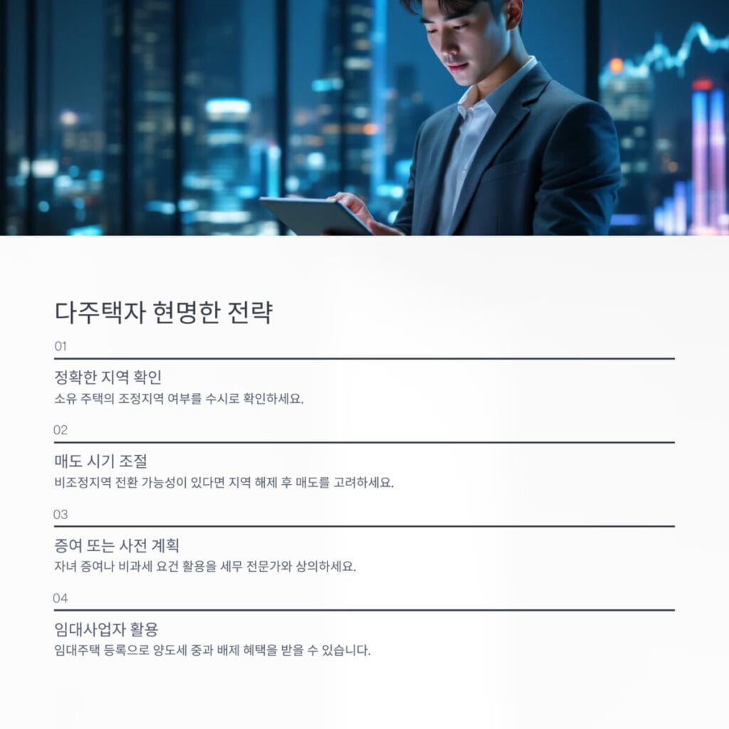 다주택자를 위한 현명한 전략 제안