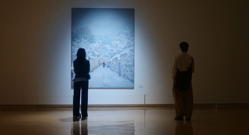 찬란한 너의 계절에 두 남녀 주인공